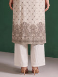The Sandalwood Paisley Pure Silk Festive Women's Kurta Set