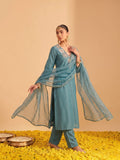 The Sage Blossom Women Kurta Set