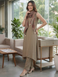 Smart Beige Kurta set