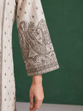 The Sandalwood Paisley Pure Silk Festive Women's Kurta Set