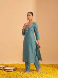 The Sage Blossom Women Kurta Set