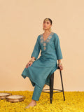 The Sage Blossom Women Kurta Set