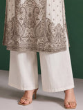 The Sandalwood Paisley Pure Silk Festive Women's Kurta Set