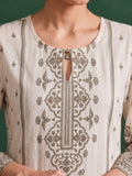 The Sandalwood Paisley Pure Silk Festive Women's Kurta Set