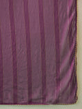 Kurta With Zari Embroidery, Teamed With Trousers And Paired With Dupatta Featuring  Lace Detailing