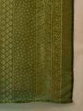 Kurta With Zari-Embroidered Yoke, Paired With Trousers And A Solid Lace-Detailed Dupatta