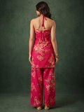 Floral Printed Farsi Salwar With Short Kurti