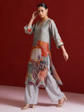 Rust Rhythm Women's Kurta Set