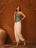 Brocade Corset Top