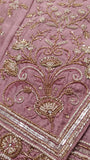Women's Embroidered Shimmer Short Kurta With Palazzo And Dupatta