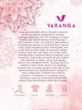 Varanga Floral Printed Mandarin Collar Panelled Cotton A-Line Kurta