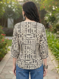 Varanga Women Summer Floral printed Top