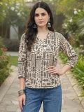 Varanga Women Summer Floral printed Top