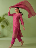 The Gul-Bahar Chanderi Women Kurta Set
