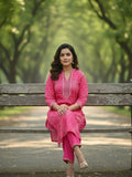 Varanga Women Printed Regular Kurta with Trousers & With Dupatta
