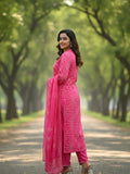 Varanga Women Printed Regular Kurta with Trousers & With Dupatta