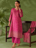 The Gul-Bahar Chanderi Women Kurta Set