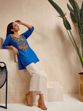 Kashmiri Embroidered Short Kurti