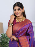 Classic Indian Silk Saree with Rich woven  Pallu Design