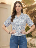 Varanga Women Summer Floral printed Top