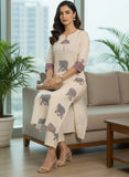 Bohemian Ivory Kurta Set
