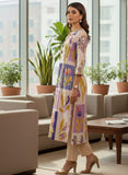 Botanical Patchwork Fusion A-Line Kurta