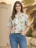 Varanga Women Summer Floral printed Top