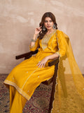 Kurta With Zari Embroidery, Teamed With Trousers And Paired With Dupatta