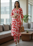 Varanga Women Printed Regular Kurta with Trousers