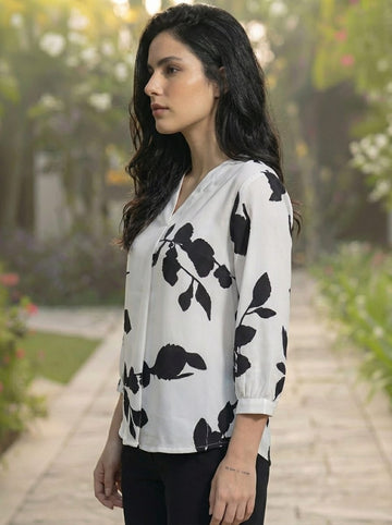 Varanga Women Summer Floral printed Top