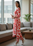 Varanga Women Printed Regular Kurta with Trousers
