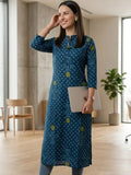 Indigo & Artisanal Kurta