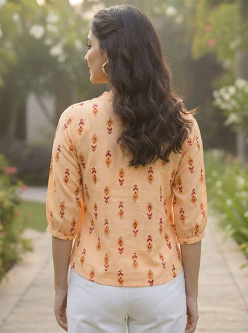 Varanga Women Summer Floral printed Top