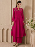 Fuchsia Bloom Women'S Kurta"S Set