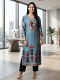 The Contemporary Classic Striped Kurta