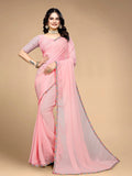 Varanga Sequinned Silk Blend Saree