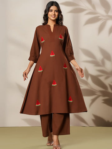 Sophisticated & Minimalist Embroidered