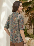 Varanga Women Summer Floral printed Top