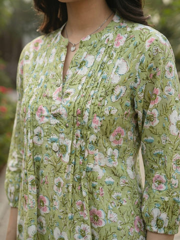 Varanga Women Summer Floral printed Top