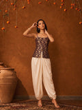 Jacquard Corset Top