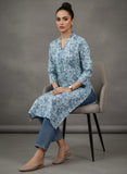 Varanga Women Paisely Printed V Neck Straight Kurta
