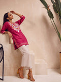 Kashmiri Embroidered Short Kurti