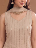 Varanga Embroidered Kurta With Dupatta | Art Silk | Festive