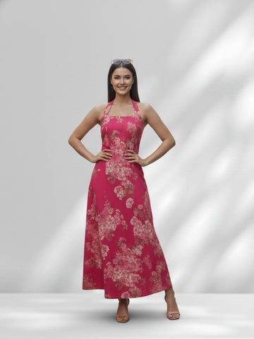 Trendy Cotton Maxi Dress