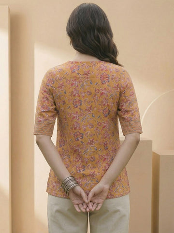 Varanga Women Summer Floral printed Top