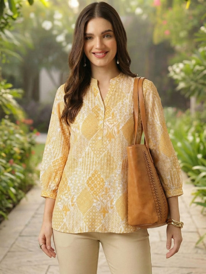 Varanga Women Summer Floral printed Top