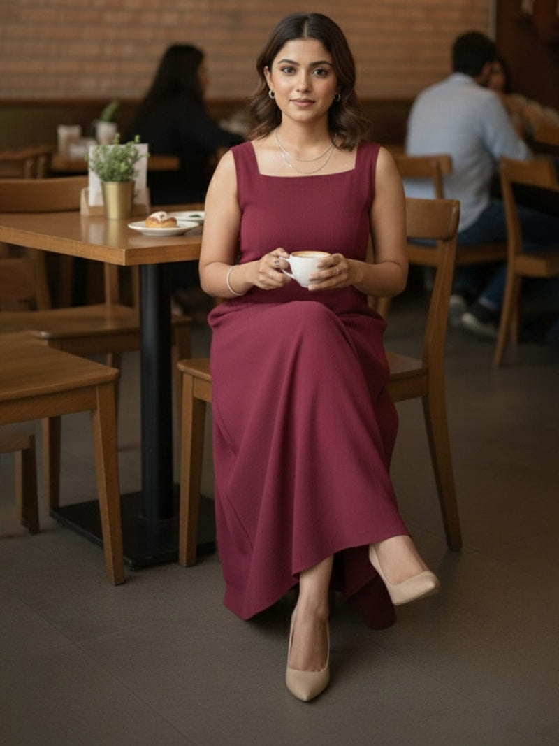 Minimalist Maxi Dress