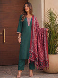 Women's Green Charm Straight Kurta Set