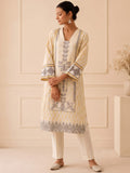 Golden Bloom Silk Women's Kurta Set