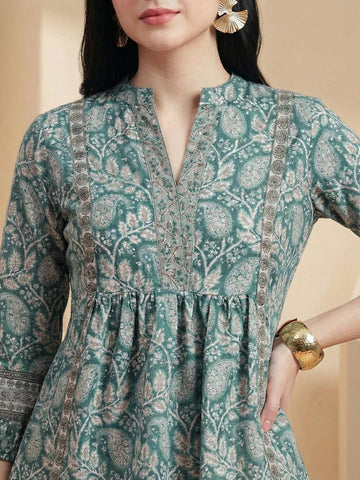 Varanga Women Summer Floral printed Top